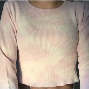 brandy melville SUPER rare acid wash shirt